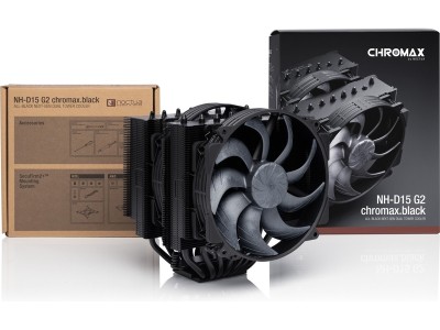 Noctua NH-D15 G2 chromax.black, 2x140mm fläkt, 19,7~24,8 dBA#4