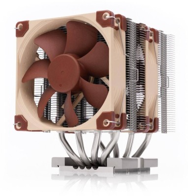 Noctua NH-D9 DX-4189 4U, Intel Xeon LGA4189, 2x92mm fläkt, ~30,6 dBA, rack 4U