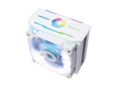 Zalman CNPS10X OPTIMA II, Intel 115x/2011/2066, AMD AM3/AM4, 120mm fläkt, RGB - Vit