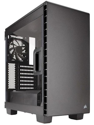 Corsair Carbide 400C, ATX, fönster - Svart