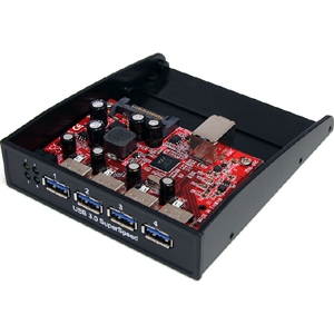 StarTech.com USB 3.0 Frontpanel 3.5", 4-port