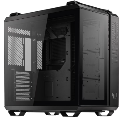 Asus TUF Gaming GT502 Plus TG Black, ATX - Svart