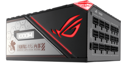 Asus ROG Thor 1000W Platinum II EVA Edition, ATX, 135 mm fläkt, 80PLUS Platinum, semipassivt, löstagbara kablar, OLED display, Aura Sync ARGB#2