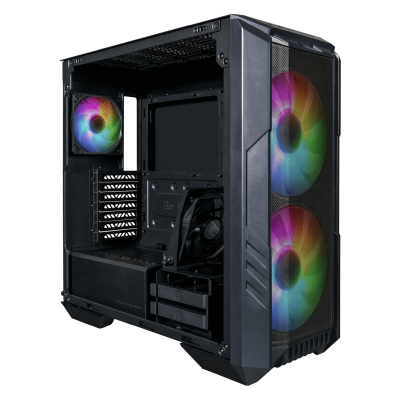 Cooler Master HAF 500, ATX, TG, aRGB - Svart