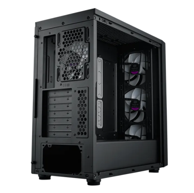 Cooler Master MasterBox 600, ARGB, ATX - Svart#2