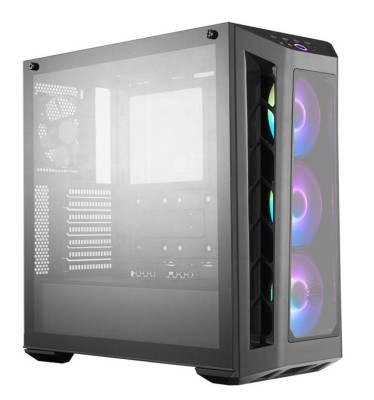 Cooler Master MasterBox MB530P, ATX, fönster i härdat glas, 3x120mm RGB-fläktar - Svart#1