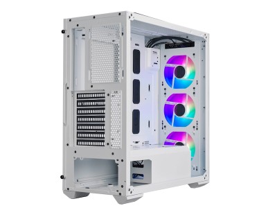 Cooler Master MasterBox TD500 Mesh White, ATX, aRGB - Vit#4