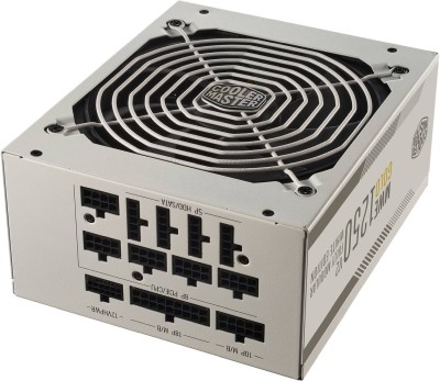 Cooler Master MWE 1250W V2, ATX 3.0, 80PLUS Gold, löstagbara kablar - Vit#3