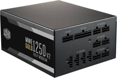Cooler Master MWE 1250W V2, ATX 2.52, 80PLUS Gold, löstagbara kablar - Svart#3