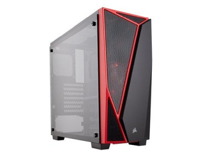 Corsair Carbide Series SPEC-04, ATX, TG - Svart/Röd#1