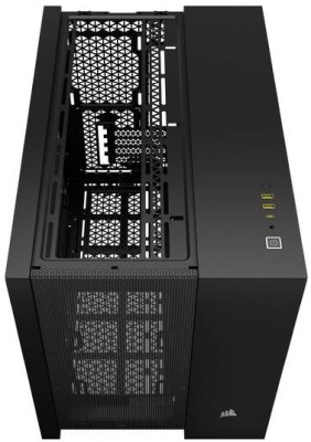 Corsair 2500D AIRFLOW Mid-Tower Dual Chamber, MicroATX - Svart#7