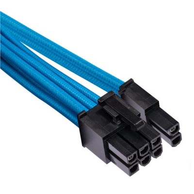 Corsair Premium Individually Sleeved Split PCIe cable (2 connectors), Type 4 (Generation 4) - Blå#2