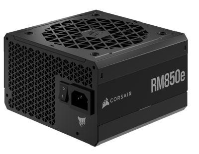 Corsair RM850e 850W, ATX, 140 mm fläkt, 80PLUS Gold, semipassivt, löstagbara kablar