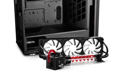 Deepcool Genome II, ATX med integrerad vattenkylning - Svart/Röd#4