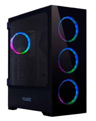 Fourze T760, ATX, TG, RGB - Svart#1
