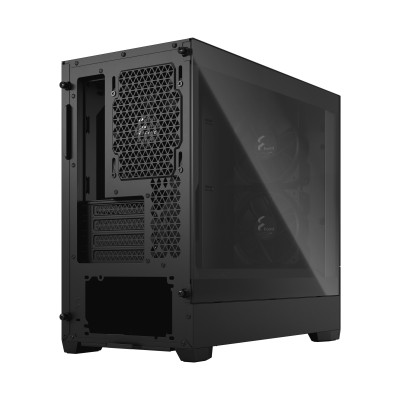 Fractal Design Pop Mini Silent Tempered Glass Clear Tint, MicroATX - Svart#3