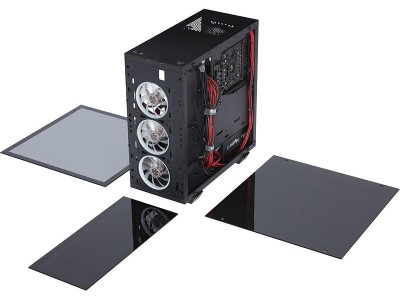 FSP CMT510 RGB Tempered Glass, ATX, 4xRGB-fläktar - Svart#4