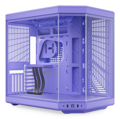 Hyte Y70 Midi Tower, ATX, Tempered Glass - Taro Milk