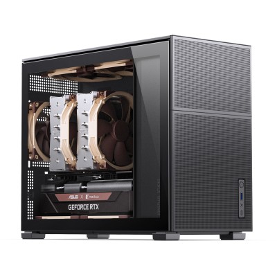 Jonsbo D31 MESH, MicroATX, Tempered Glass - Svart#2
