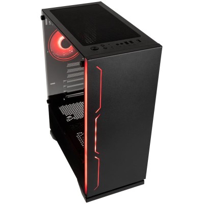 Kolink Inspire Series K11 ARGB Midi Tower, ATX, fönstersida - Svart#2