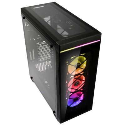 Lian Li Alpha 550X, ATX, RGB, Tempered Glass - Svart#4
