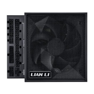 Lian Li EDGE 1000 BLACK, 1000W, ATX 3.1, 120 mm fläkt, löstagbara kablar, 80PLUS Platinum - Svart#1