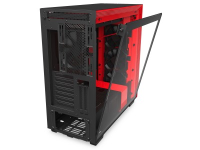 NZXT H710i Smart, ATX, TG, RGB - Svart/Röd#7