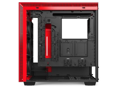 NZXT H710i Smart, ATX, TG, RGB - Svart/Röd#8