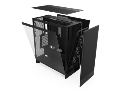 NZXT H7 Flow 2024 Mid-Tower Case, ATX - Svart#5