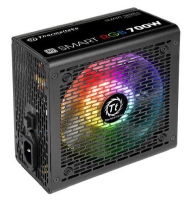 Thermaltake Smart RGB 700W, 120 mm fläkt, 80PLUS White#2