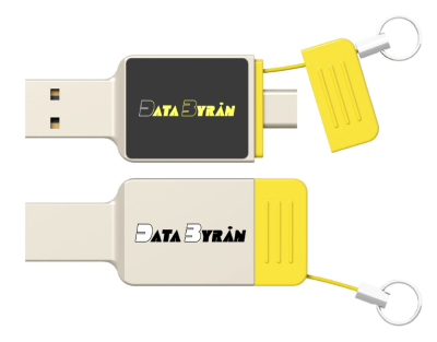 64 GB Databyrån Neon USB-C / USB-A 3.0