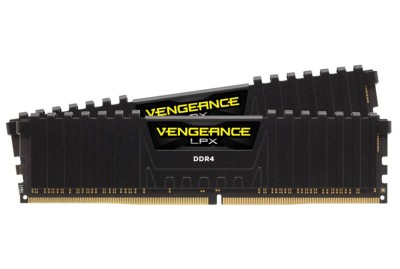 16 GB (2x8GB) DDR4-3200 Corsair Vengeance LPX Black, för AMD Ryzen
