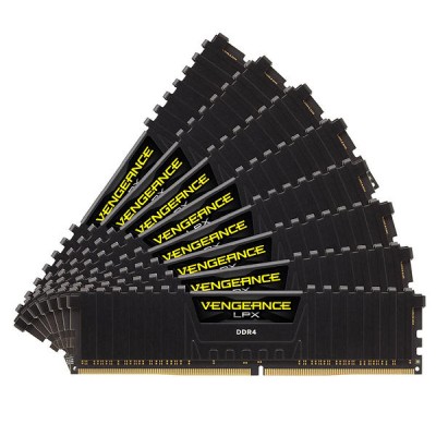 256 GB (8x32GB) DDR4-2666 Corsair Vengeance LPX CL16