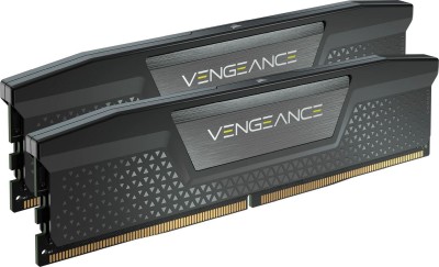 32 GB (2x16GB) DDR5-6000 Corsair Vengeance Black CL38, XMP - Svart