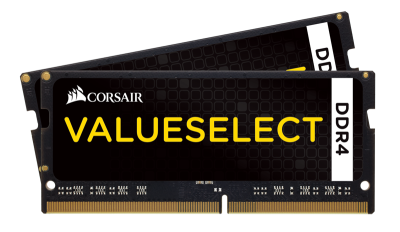 16 GB (2x8GB) DDR4-2133 SODIMM, Corsair Value Select