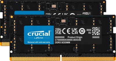 64 GB (2x32GB) DDR5-5200 SODIMM Crucial CL42