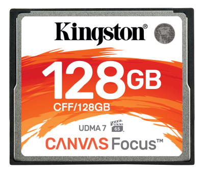 Compact Flash 128 GB Kingston Canvas Focus#1