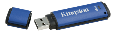 8 GB Kingston DataTraveler Vault Privacy 3.0, USB 3.0, 256-bit AES Encrypted FIPS 197#2