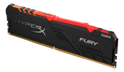 16 GB (1x16GB) DDR4-3200 Kingston HyperX FURY RGB Black CL16
