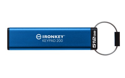 512 GB Kingston Ironkey Keypad 200, USB 3.2