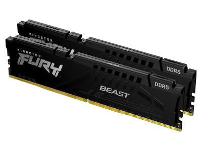 32 GB (2x16GB) DDR5-6000 Kingston FURY Beast Black CL36, AMD EXPO - Svart#1