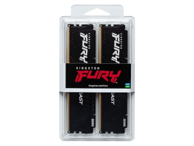 32 GB (2x16GB) DDR5-6000 Kingston FURY Beast Black CL36, AMD EXPO - Svart#2