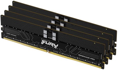 64 GB (4x16GB) DDR5-6000 Kingston FURY Renegade Pro CL32 ECC REG, AMD EXPO