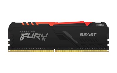 8 GB DDR4-3200 Kingston FURY Beast RGB CL16 - Svart#2