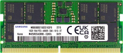 16 GB DDR5-4800 SODIMM Samsung CL40, bulk