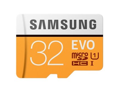 Micro Secure Digital SDHC 32 GB Samsung EVO UHS-I U3 Class 10