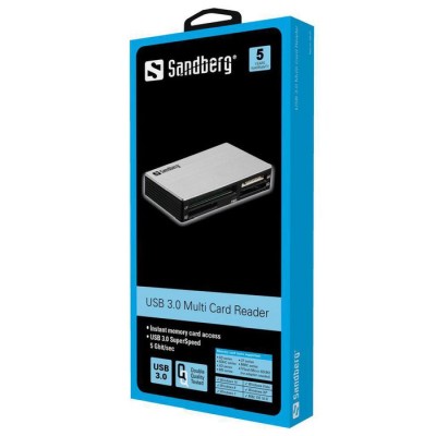 USB 3.0 kortläsare Sandberg Multi Card Reader, CF/SD/XD/MS/MMC#2