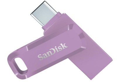 64 GB Sandisk Ultra Dual Drive Go USB-C / USB 3.1 - Lavendel