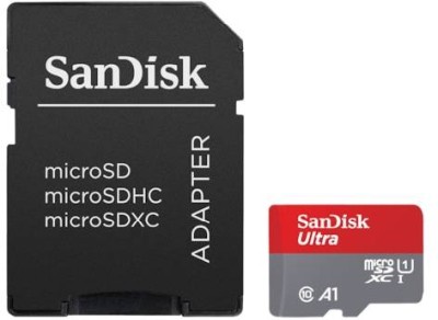 Micro Secure Digital SDXC 1 TB Sandisk Ultra, 120 MB/sek läs, Class 10, A1, UHS-I U1, inkl. SD-adapter#1