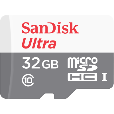 Micro Secure Digital SDHC 32 GB Sandisk Ultra, 80 MB/sek, Class 10, UHS-I